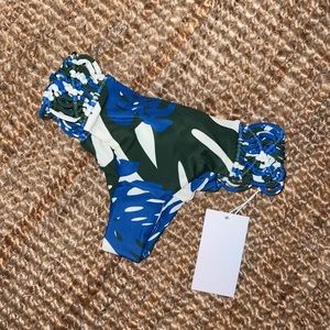 MIKOH Cayman Woven Side Detailed Bottom in Vintage Tahiti NWT